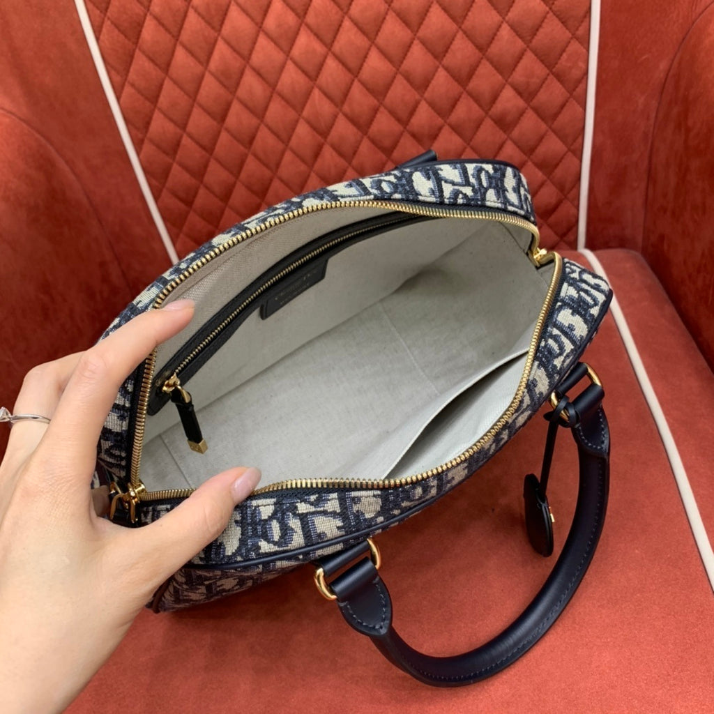 CHRISTIAN DIOR Vibe Bowling Bag Large