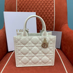 Christian Dior Leather Tote Bag