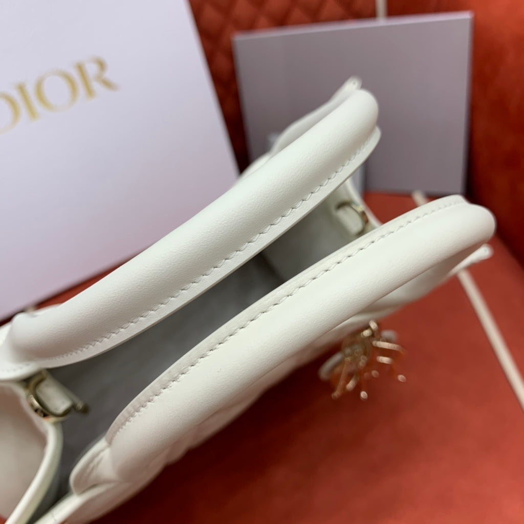 Christian Dior Leather Tote Bag
