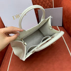 Christian Dior Leather Tote Bag