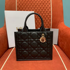 Christian Dior Leather Tote Bag