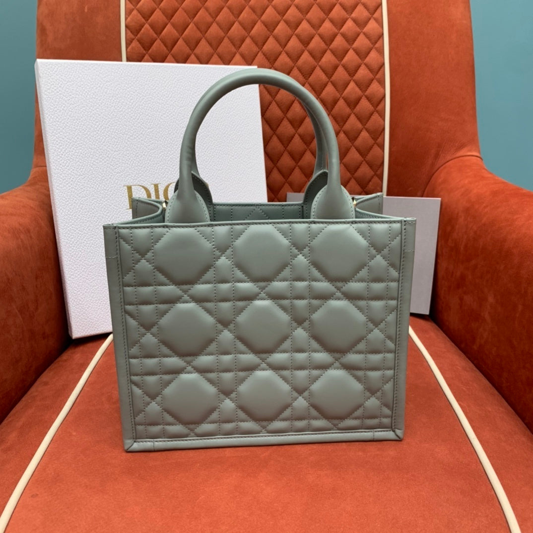 Christian Dior Leather Tote Bag