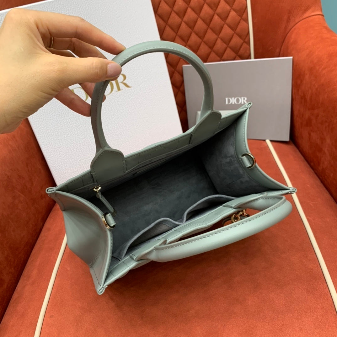 Christian Dior Leather Tote Bag