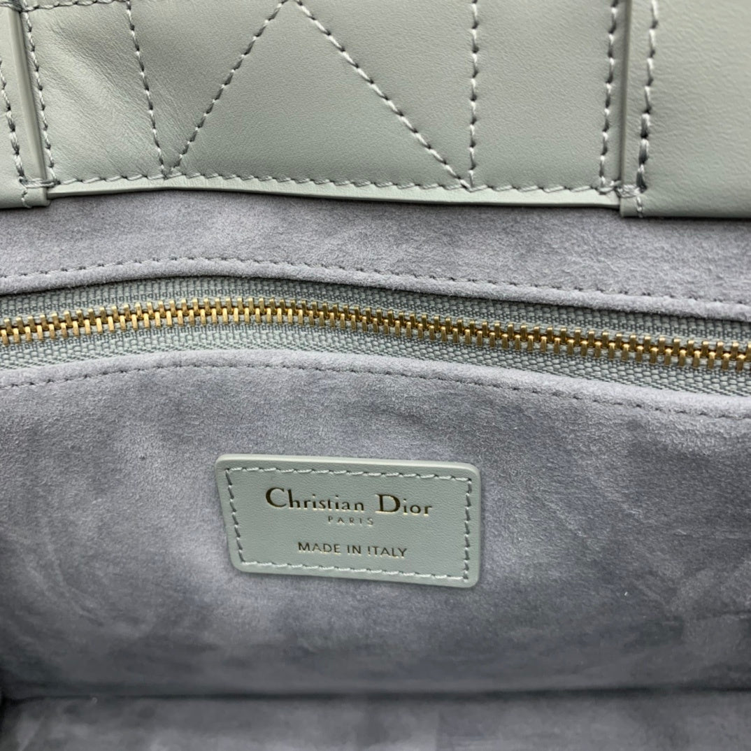 Christian Dior Leather Tote Bag