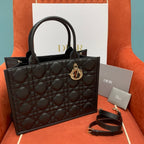 Christian Dior Large Leather Tote Bag