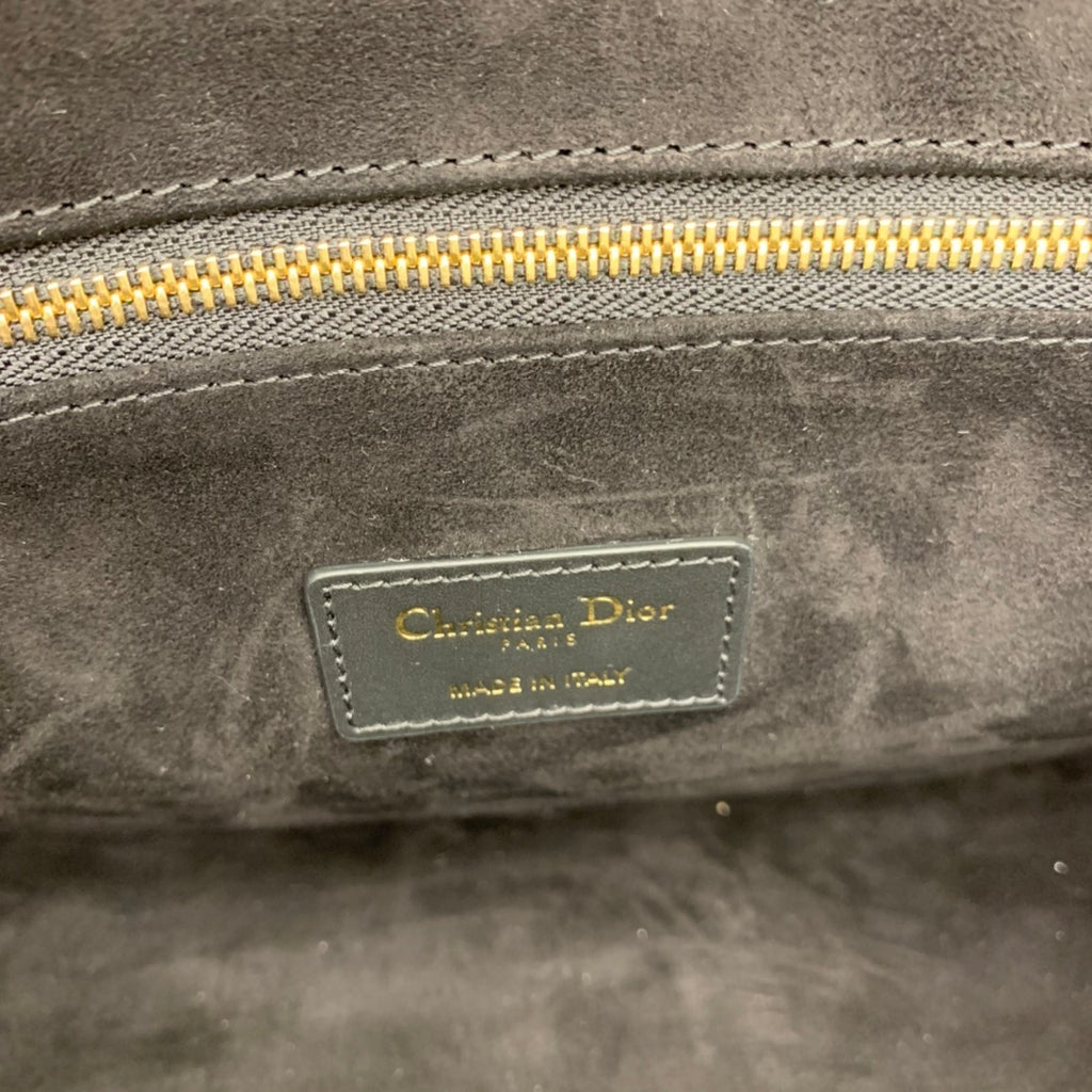 Christian Dior Large Leather Tote Bag