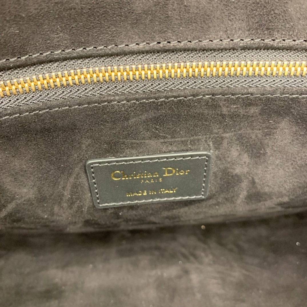 Christian Dior Large Leather Tote Bag