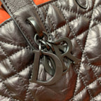 Christian Dior Toujours Tweed Tote Bag