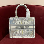 Christian Dior Leather Tote Bag