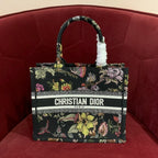 Christian Dior Leather Tote Bag