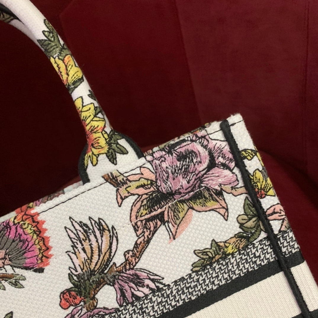 Christian Dior Leather Tote Bag