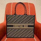 Christian Dior Book Tote Large with Shoulder Strap