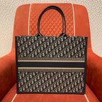 Christian Dior Book Tote Large with Shoulder Strap