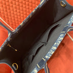 Christian Dior Book Tote Large with Shoulder Strap