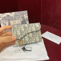 Christian Dior Accordion Card Holder