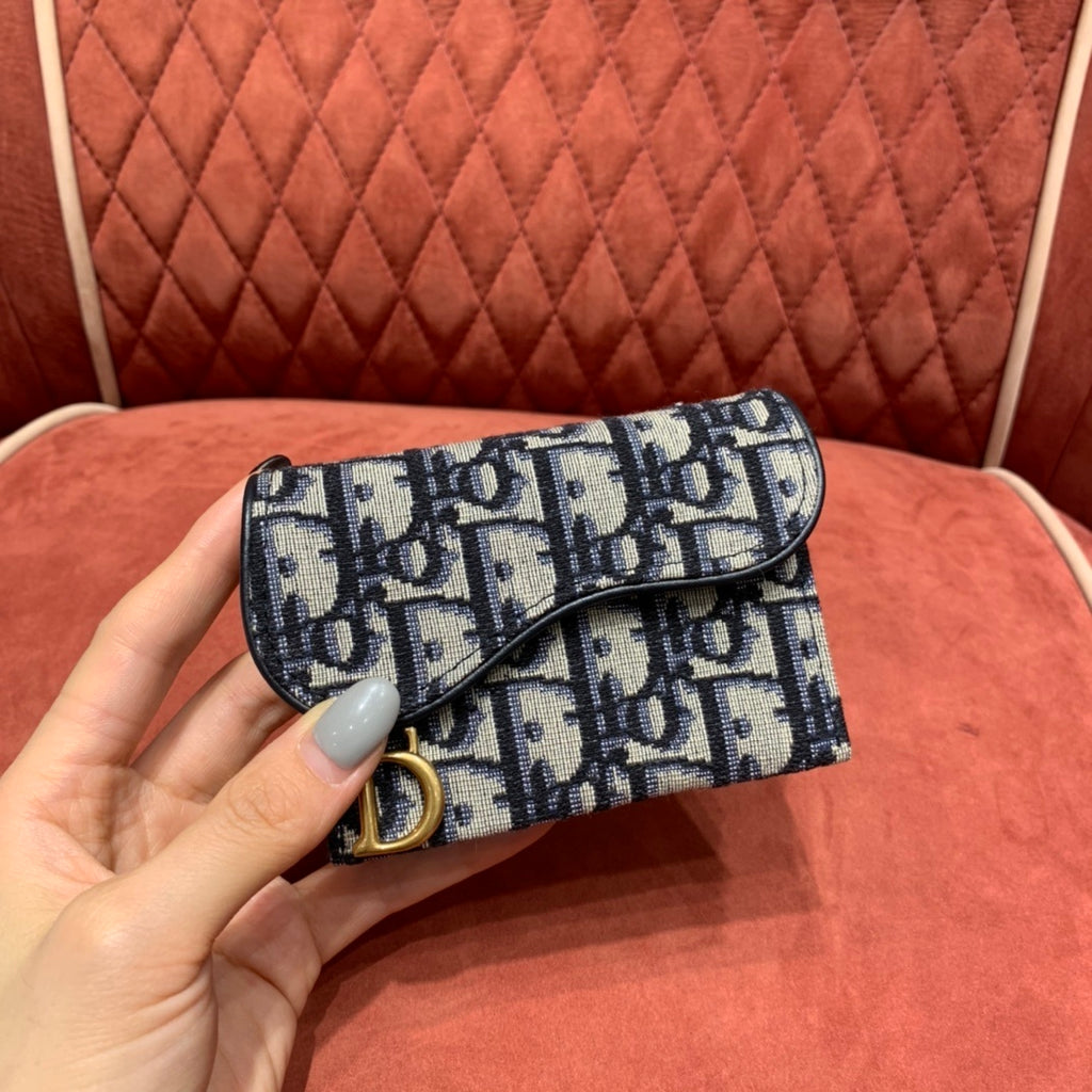 Christian Dior Accordion Card Holder