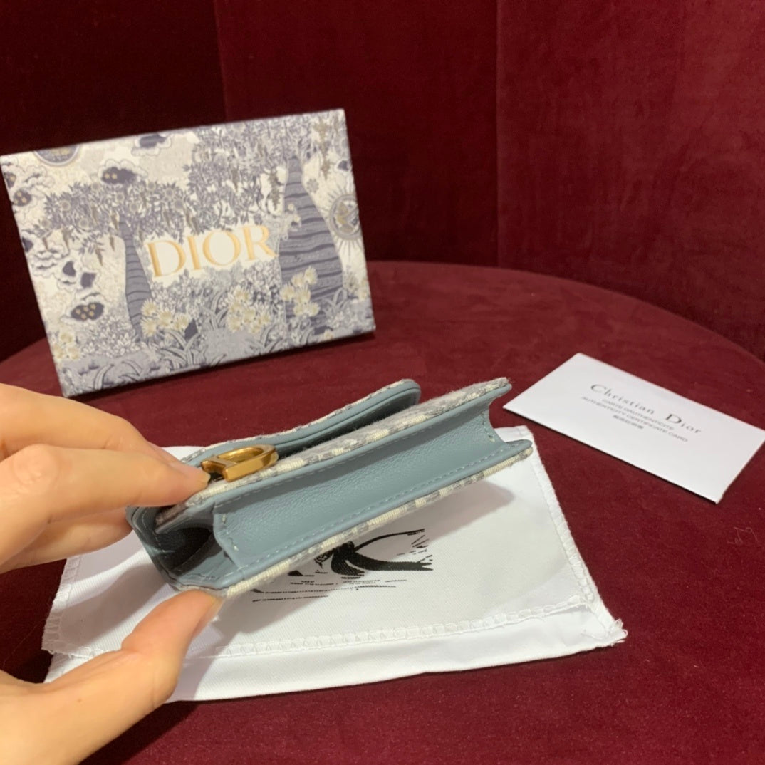Christian Dior Accordion Card Holder