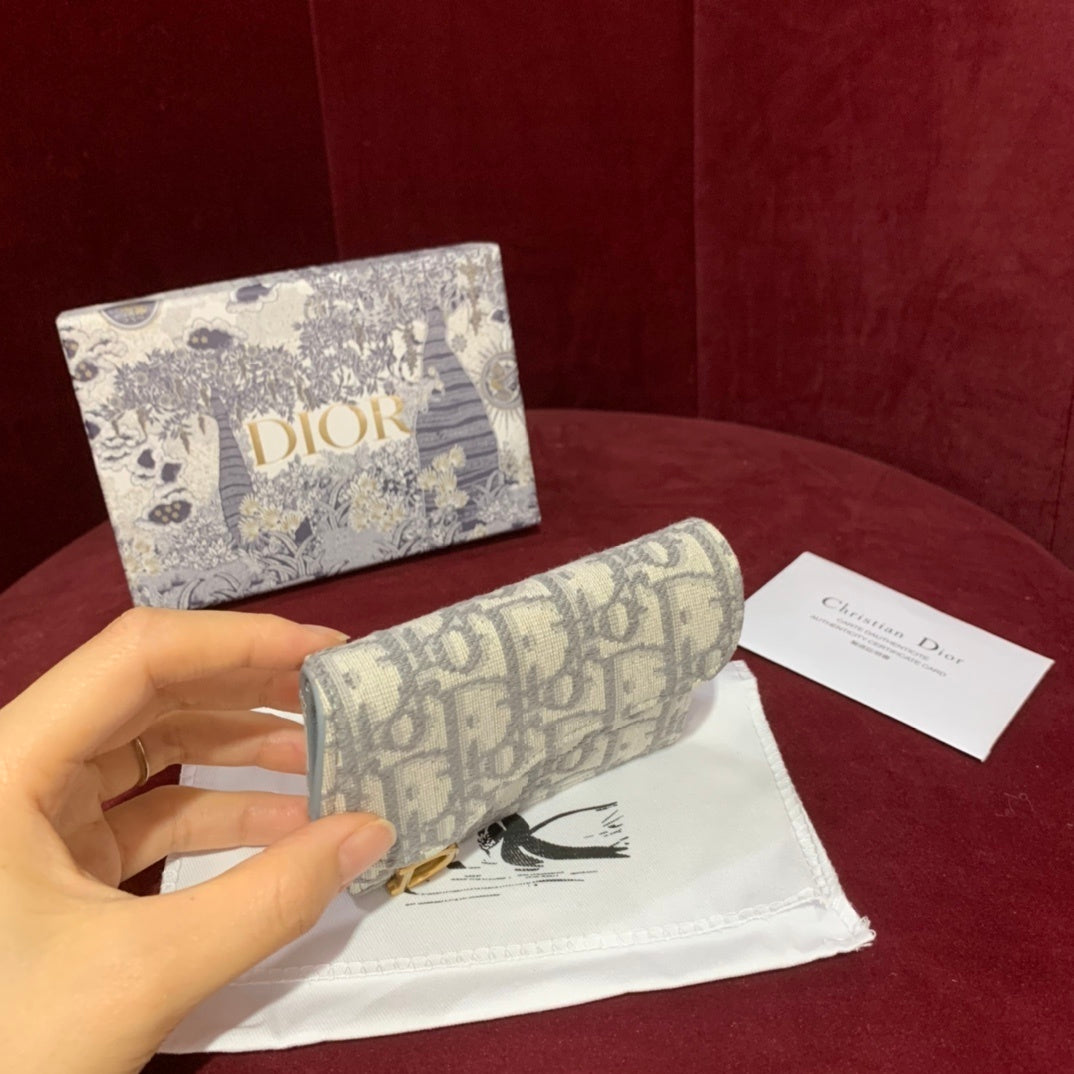 Christian Dior Accordion Card Holder