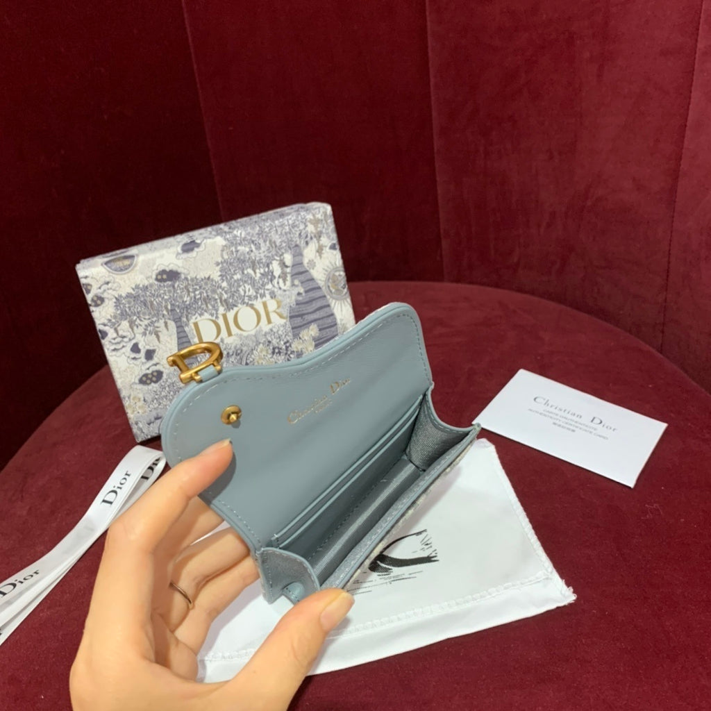 Christian Dior Accordion Card Holder