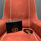 Christian Dior 30 Montaigne Patent Leather Handbag