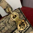 Christian Dior Mini Lady Dior Embroidered Bag