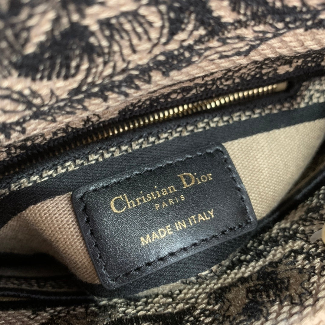 Christian Dior Mini Lady Dior Embroidered Bag