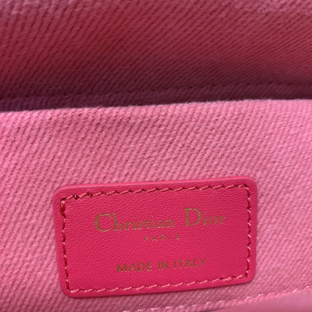 Christian Dior D-Joy Small Denim Bag