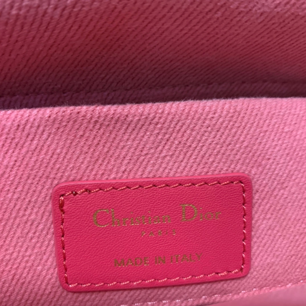 Christian Dior D-Joy Small Denim Bag