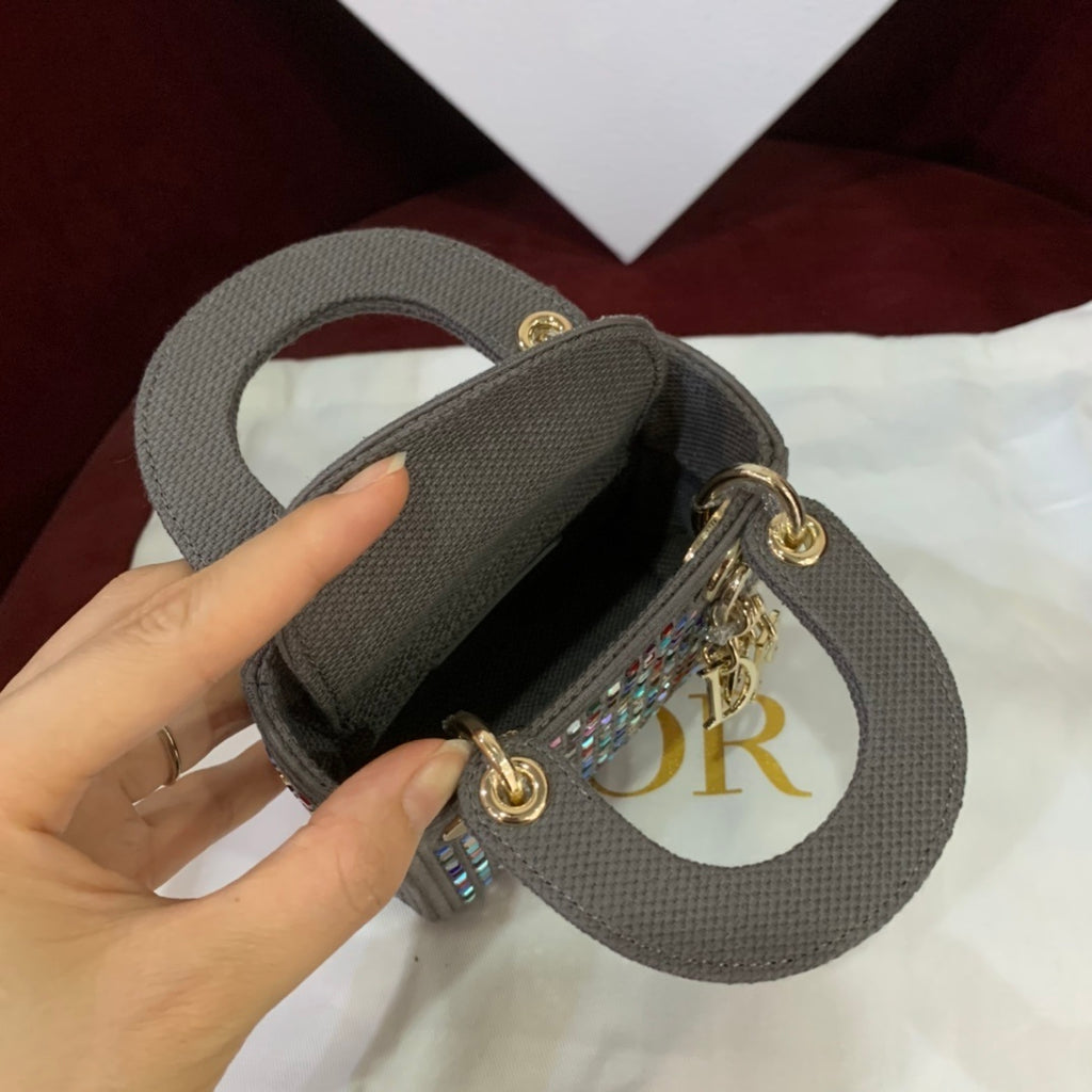Christian Dior Mini Hand-Embellished Crystal Bag