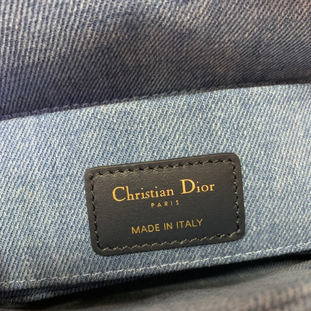 Christian Dior D-Joy Small Denim Bag