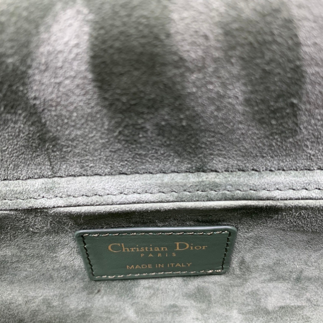 Christian Dior Lady D-Joy Embroidered Macramé Handbag