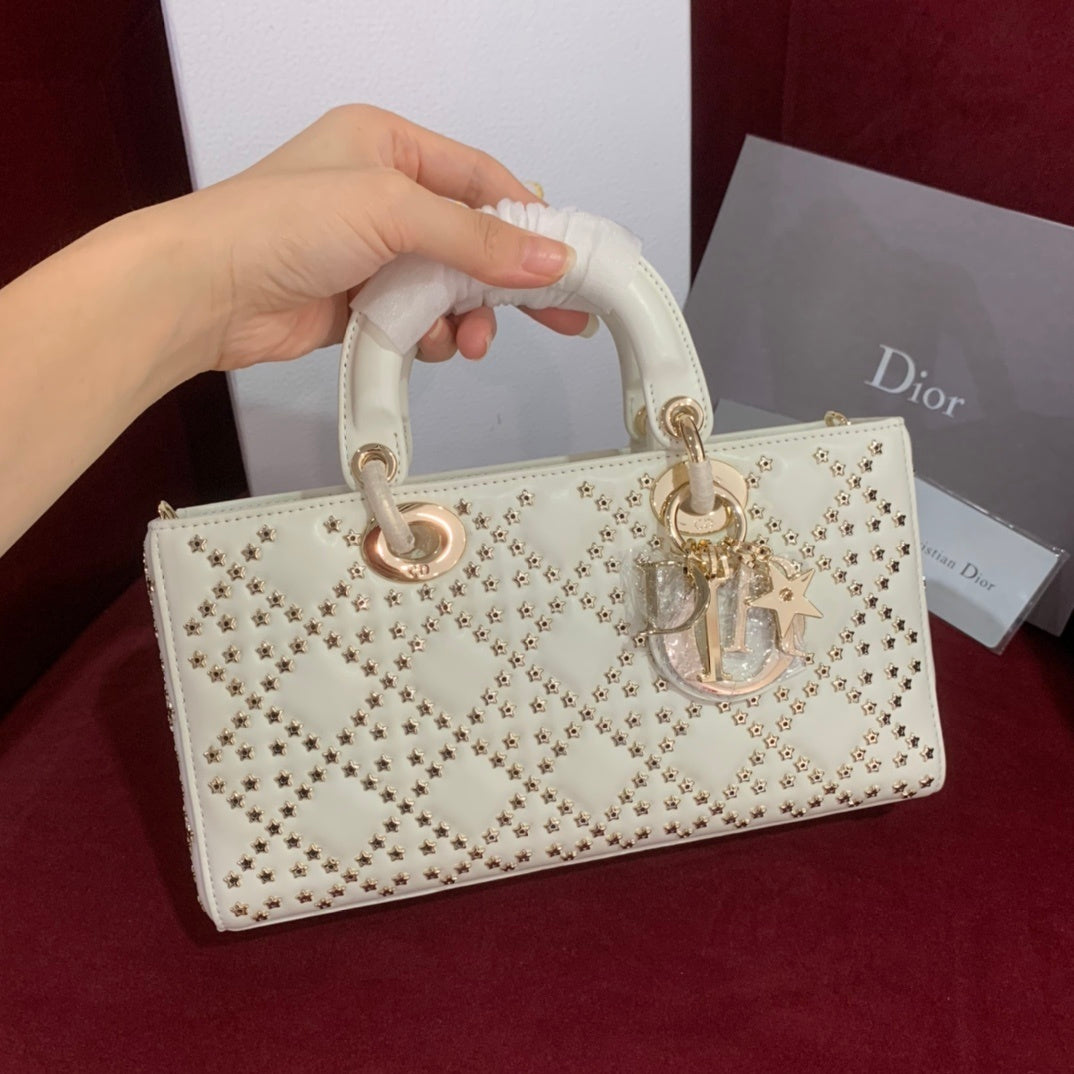 Christian Dior Lady D-Joy Star-Studded Handbag