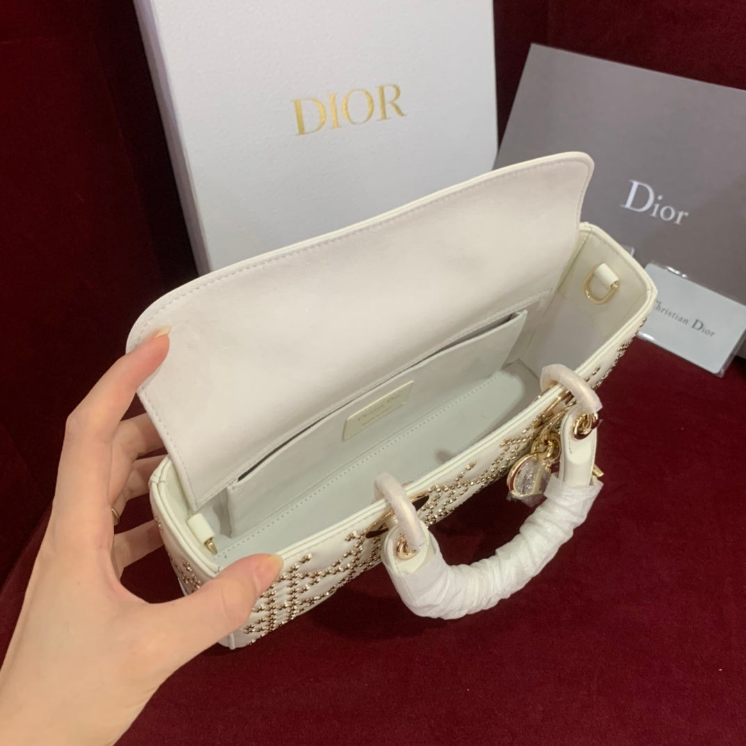 Christian Dior Lady D-Joy Star-Studded Handbag