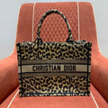 Christian Dior Leopard Print Tote Bag