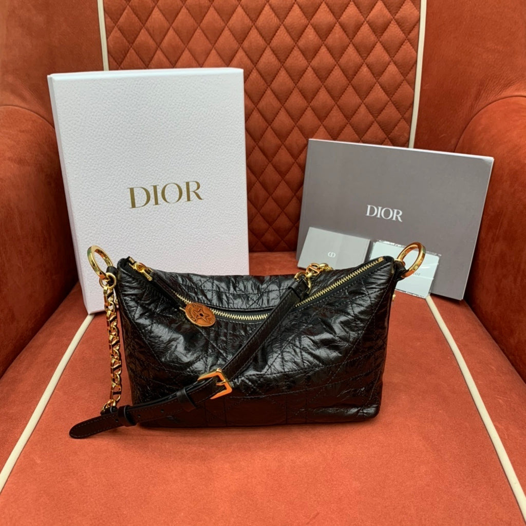 Christian Dior Hobo Star Chain Handbag