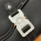 Christian Dior Men’s Saddle Leather Messenger Bag