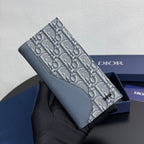 Christian Dior Vertical Bi-Fold Long Wallet