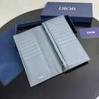 Christian Dior Vertical Bi-Fold Long Wallet