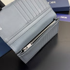 Christian Dior Vertical Bi-Fold Long Wallet