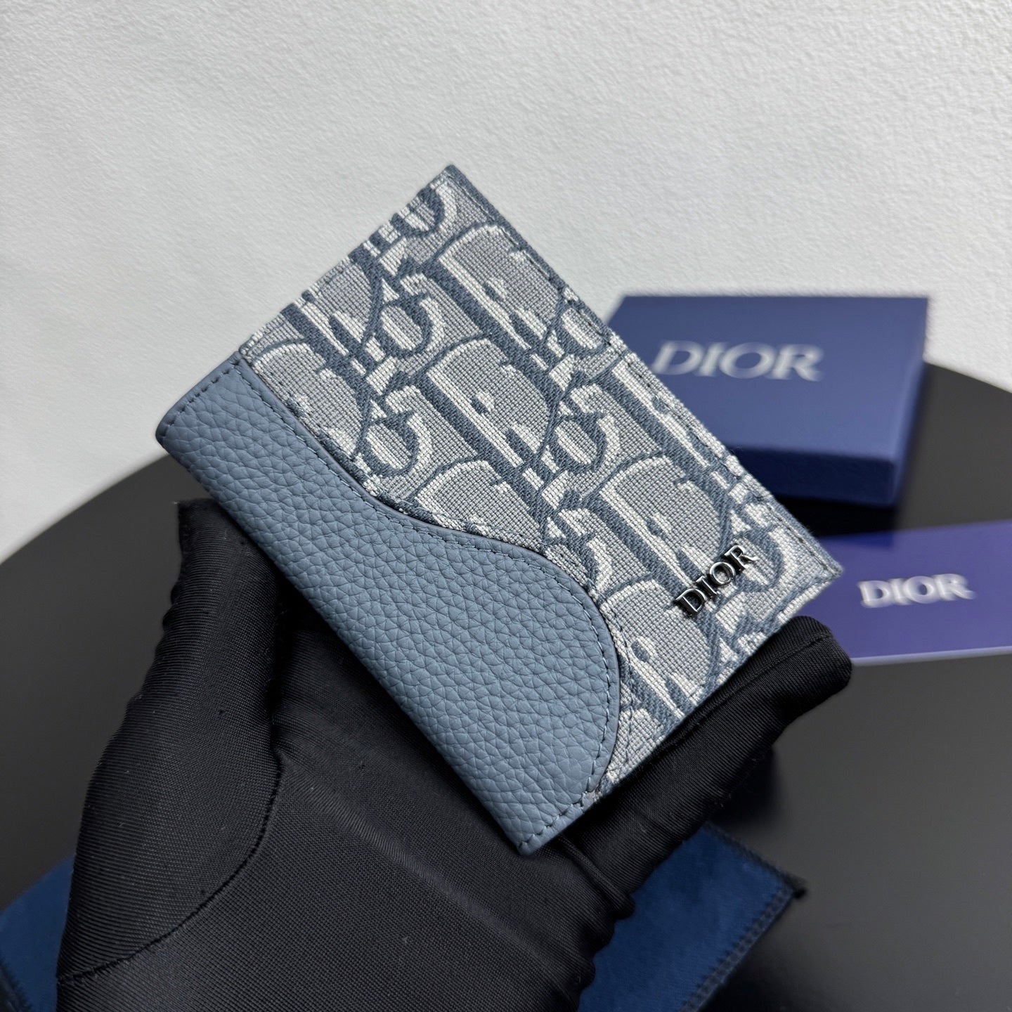 Christian Dior Vertical Bi-Fold Card Holder