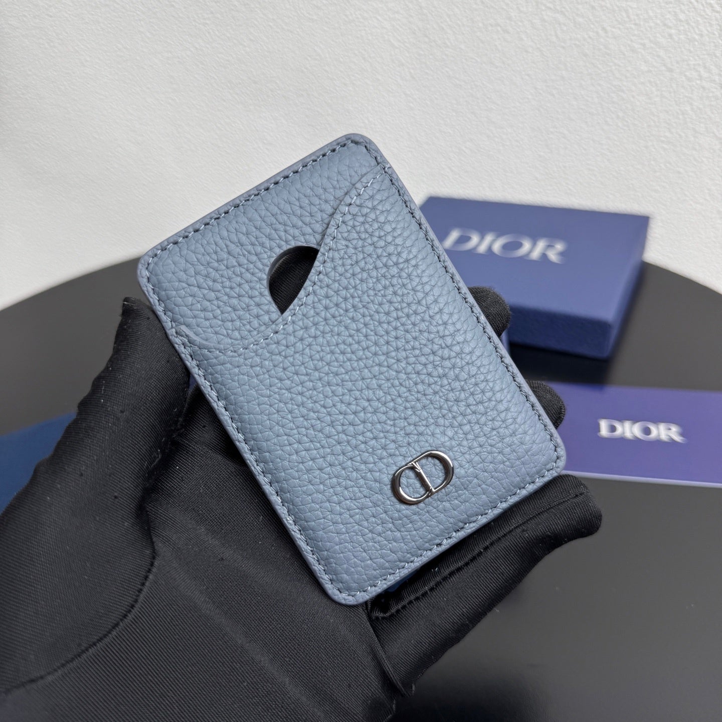 Christian Dior Saddle Magnetic Card Holder