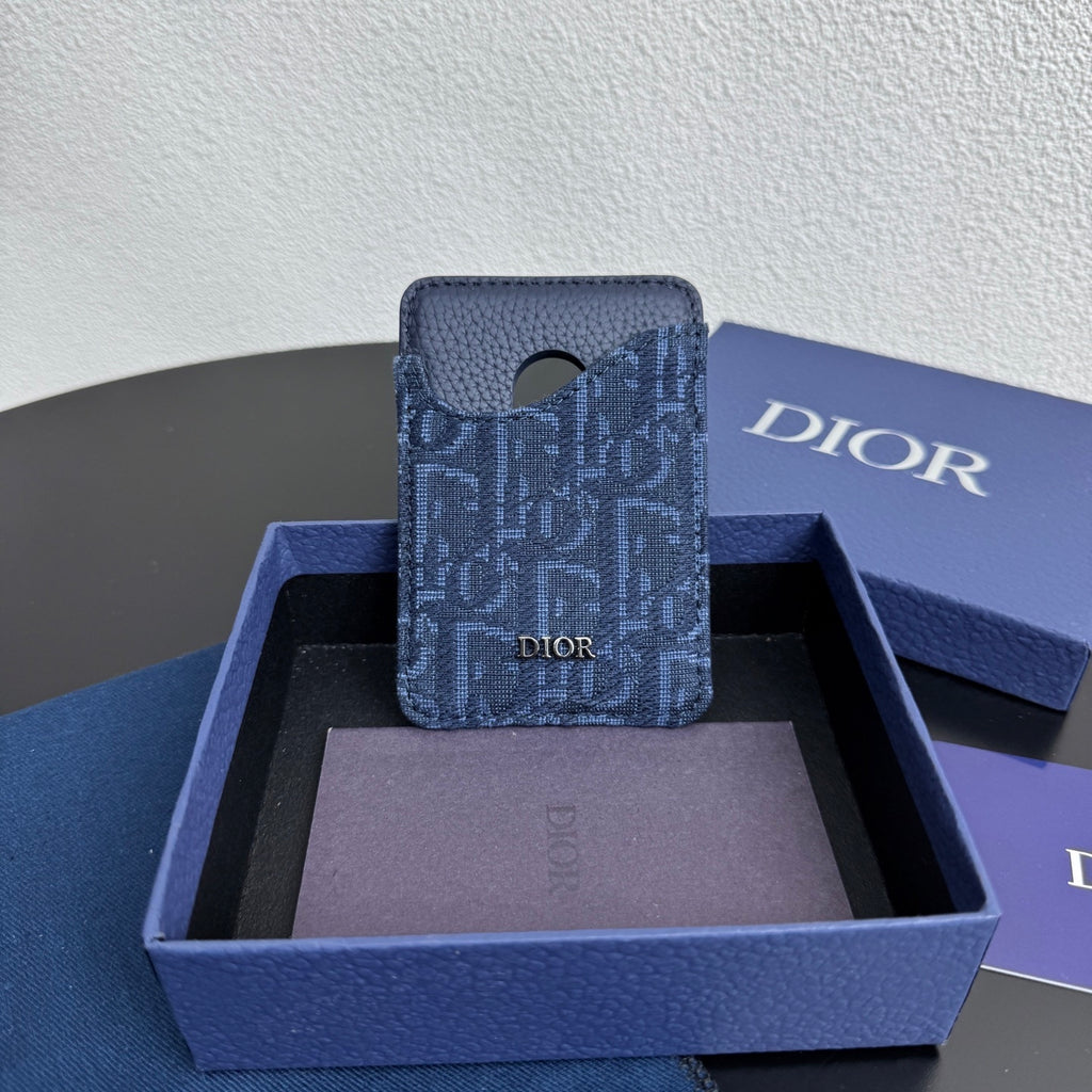 Christian Dior Saddle Magnetic Card Holder