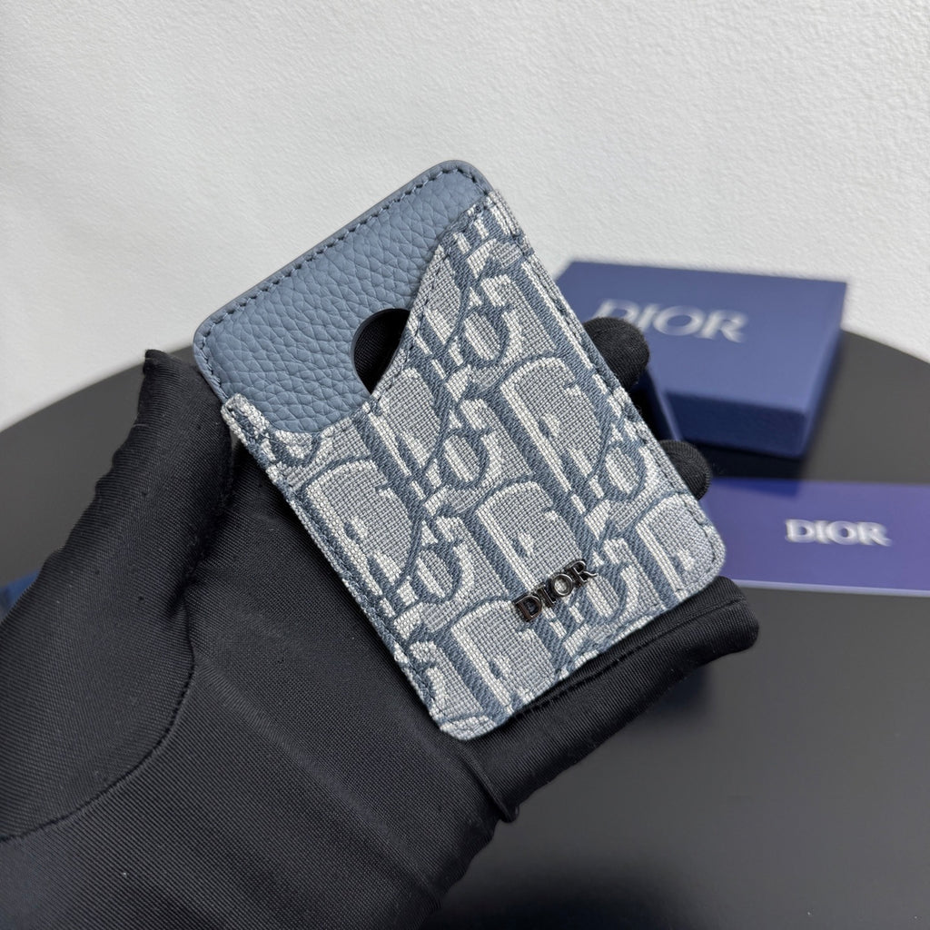 Christian Dior Saddle Magnetic Card Holder