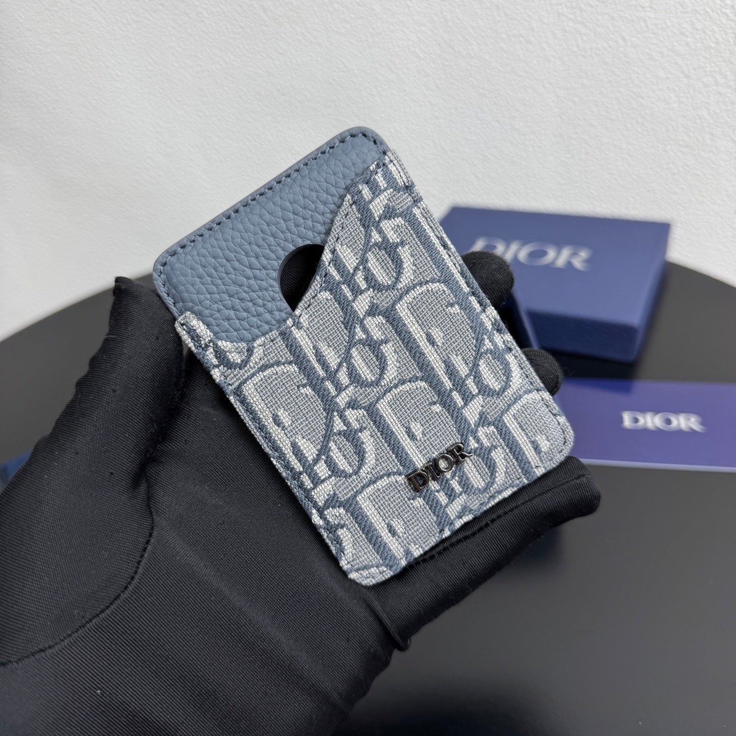 Christian Dior Saddle Magnetic Card Holder