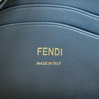 FENDI Baguette Canvas Embroidered Handbag (Small)