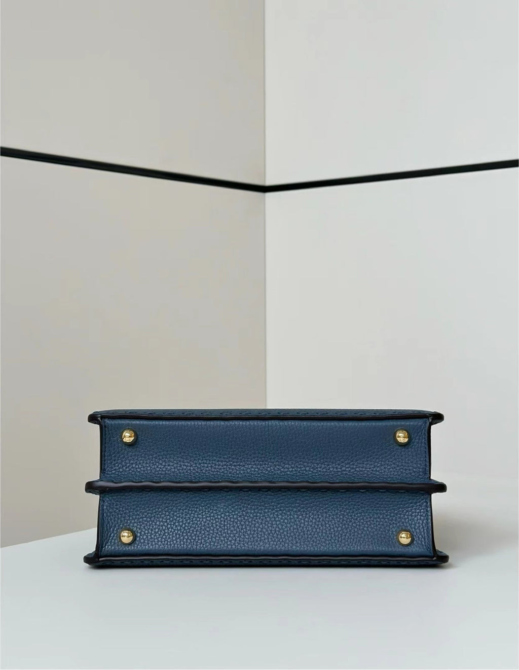 FENDI Peekaboo Small Leather Handbag