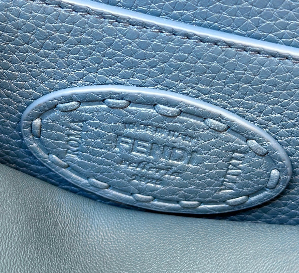 FENDI Peekaboo Small Leather Handbag
