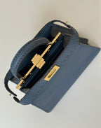 FENDI Peekaboo Small Leather Handbag
