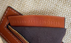 FENDI Baguette Canvas Embroidered Handbag