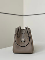 FENDI Origami Grained Leather Foldable Bag